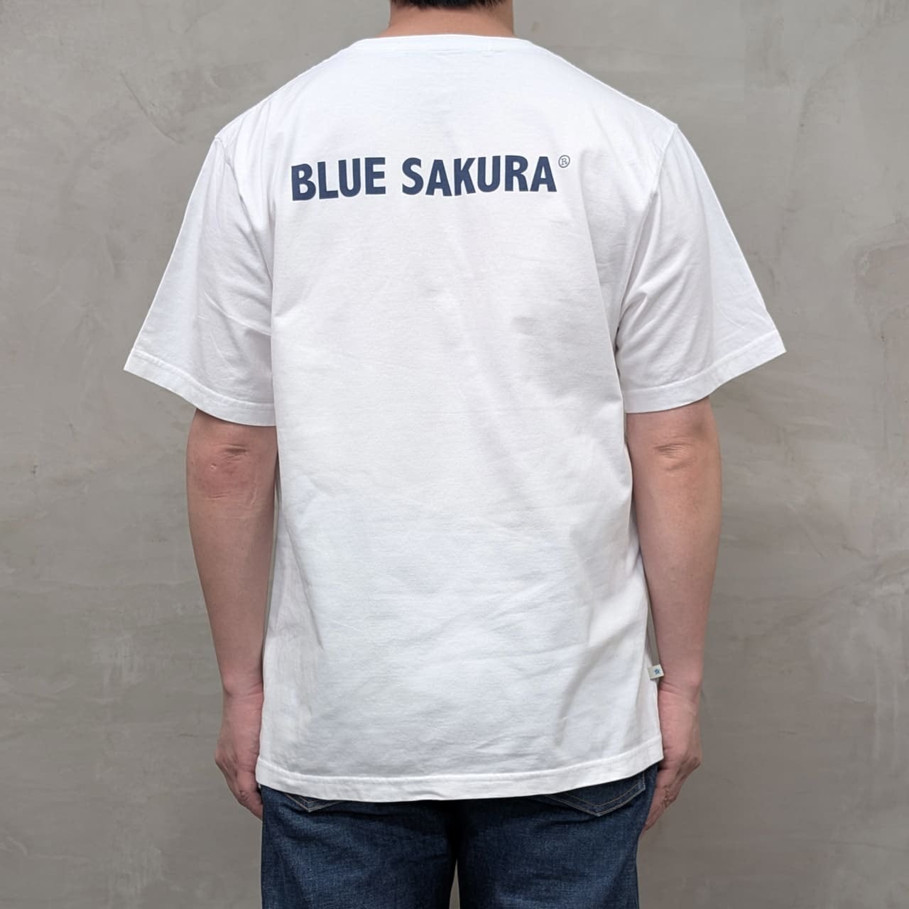 T-SHIRT ［KOJIMA CITY］ / WHITE×NAVY