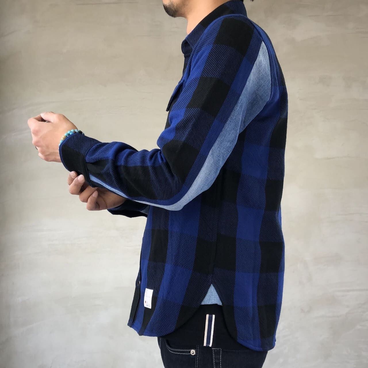 CLASSIC VINTAGE CHECK SHIRT / BLUE