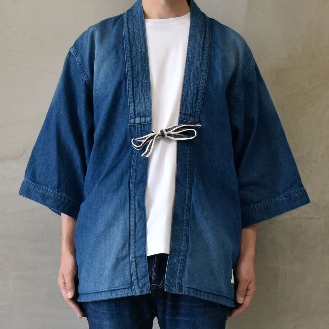 DENTO"" DENIM KIMONO JACKET ［light oz ver.］