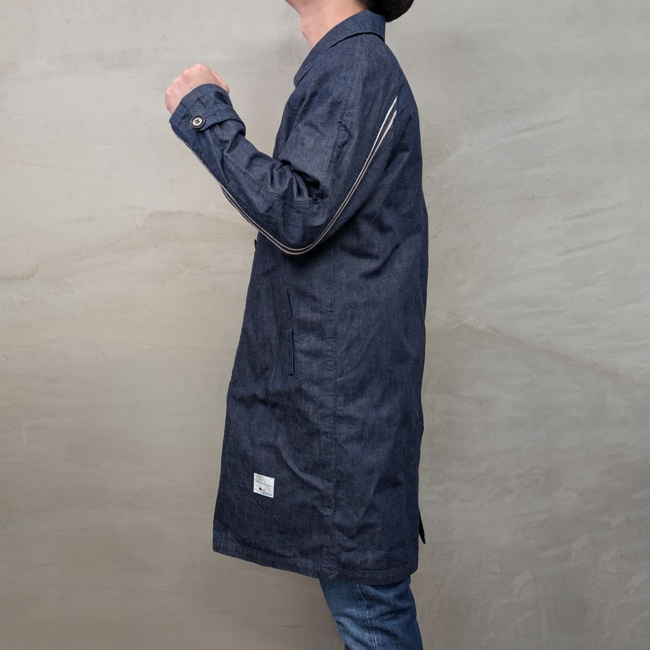 DENIM SHOP COAT OW
