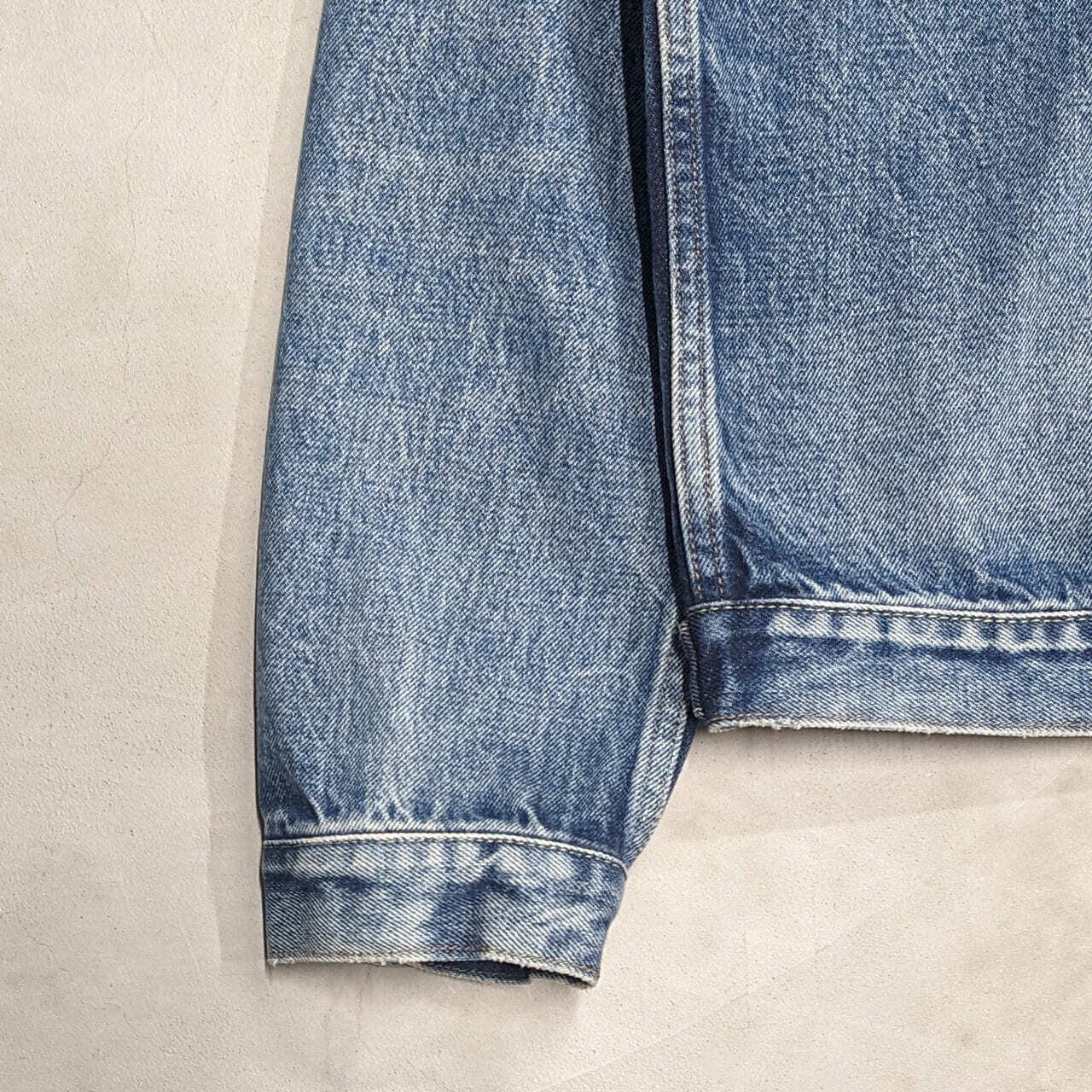 DENIM JACKET 1st type VINTAGE USED