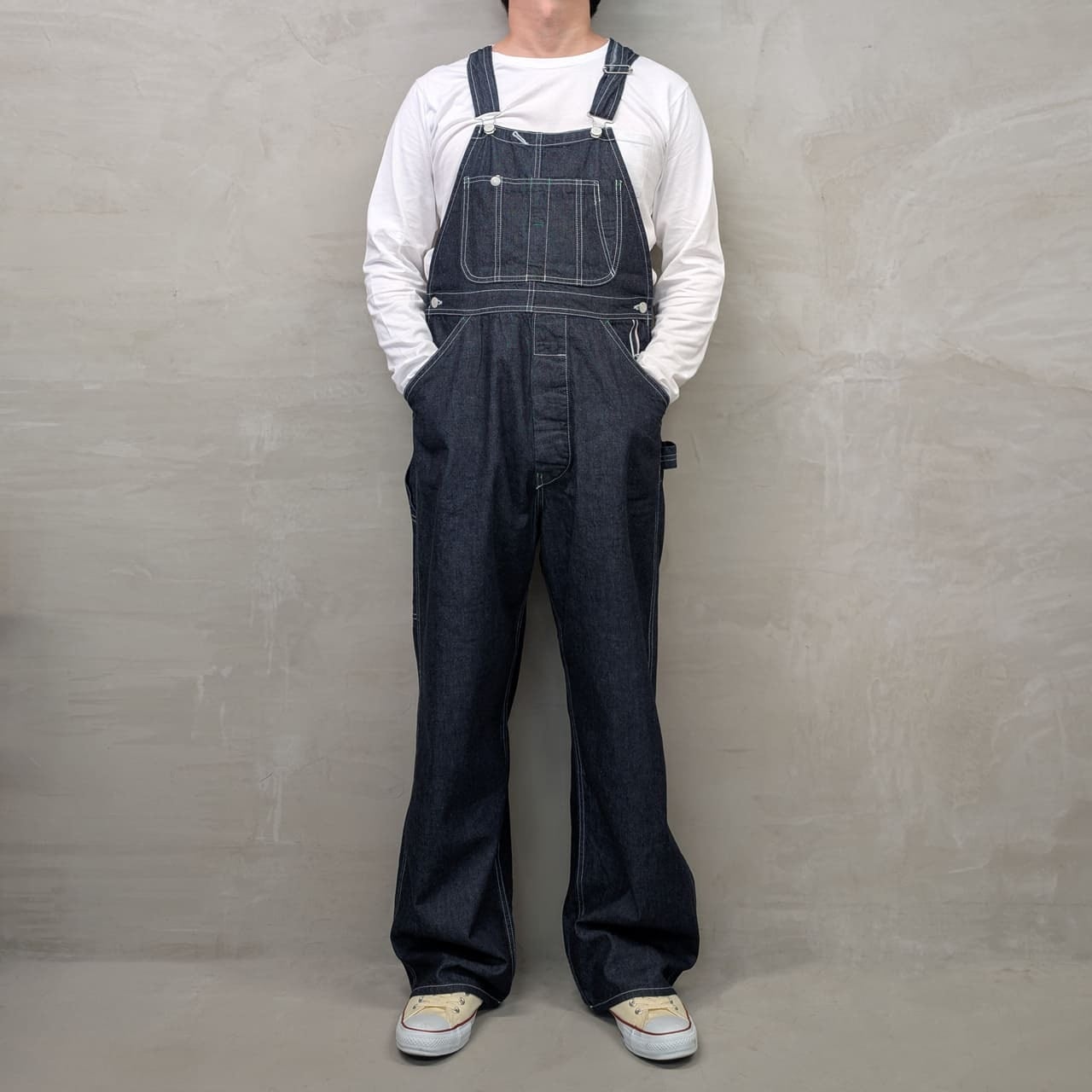 DENIM OVERALL OW
