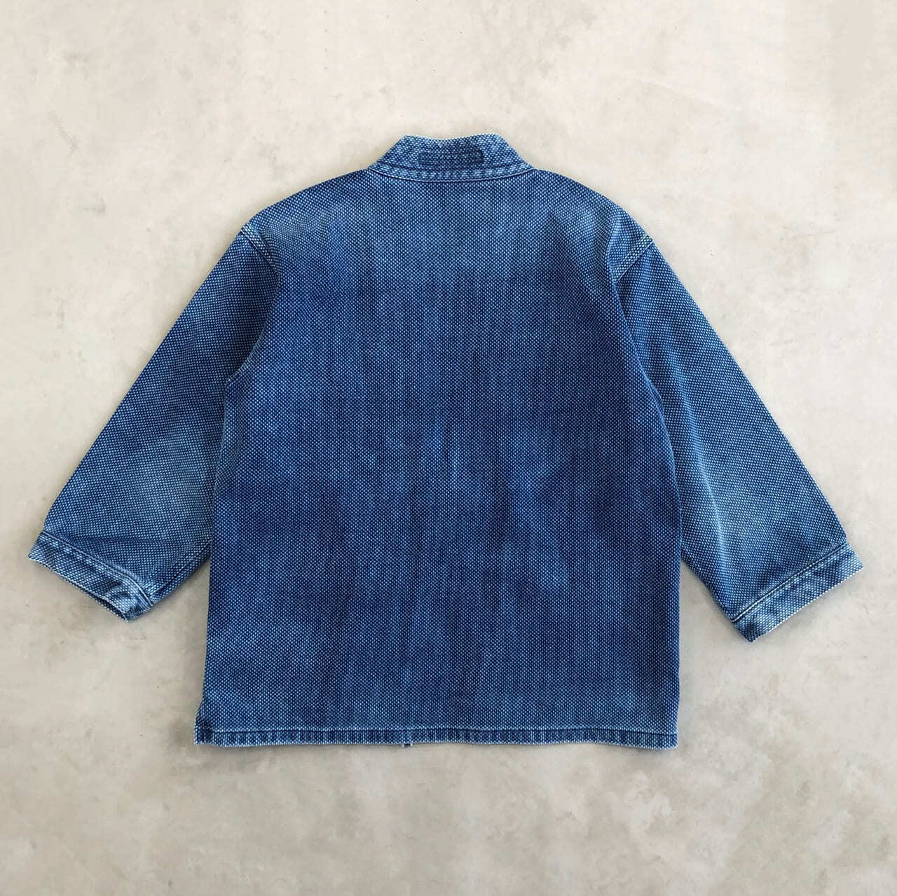 DENTO"" SASHIKO KIMONO JACKET ［LONG SLEEVE］ / L-INDIGO