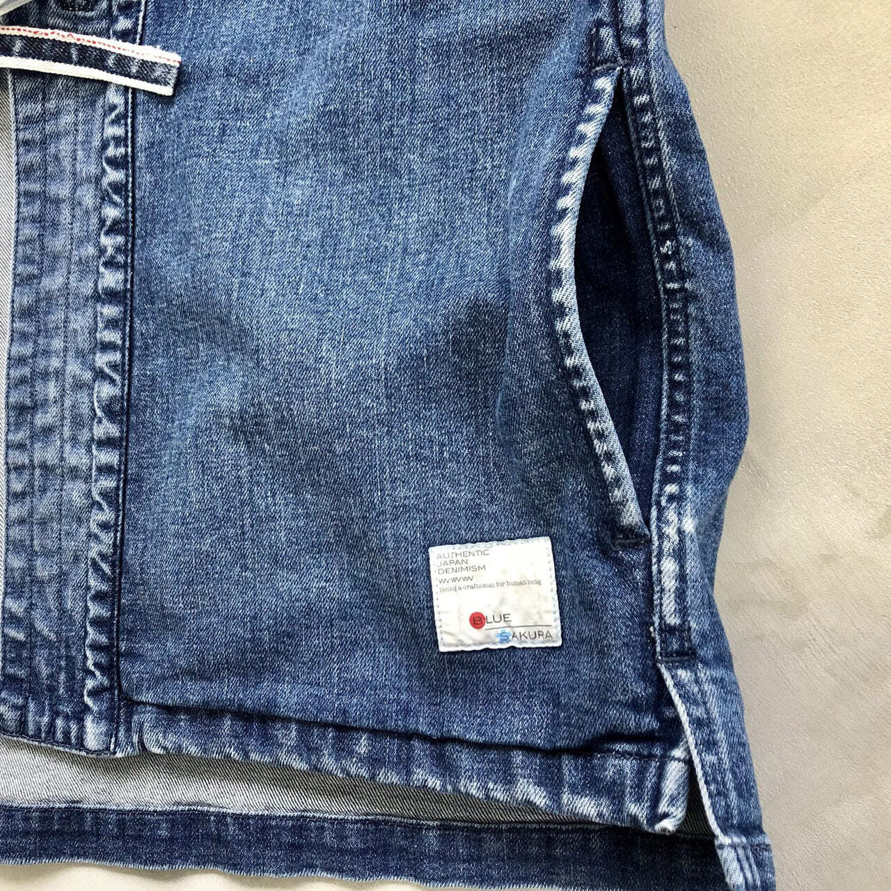 DENTO"" DENIM KIMONO JACKET ［LONG SLEEVE］