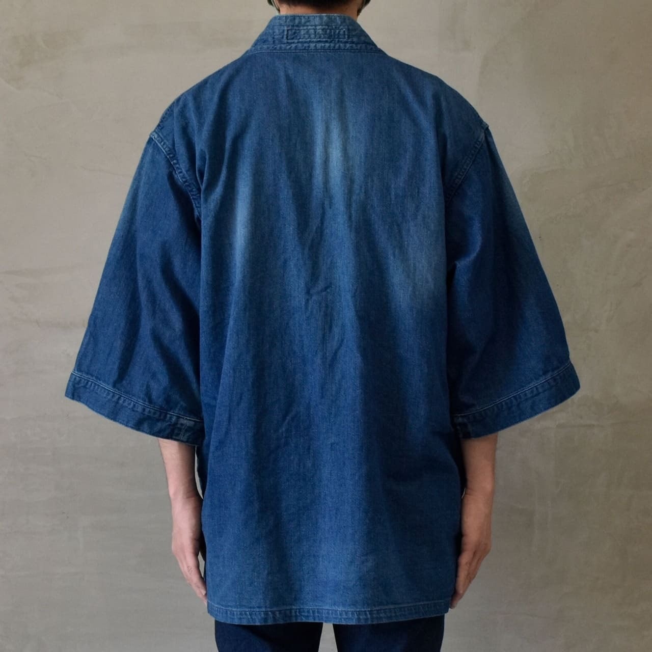 DENTO"" DENIM KIMONO JACKET ［light oz ver.］