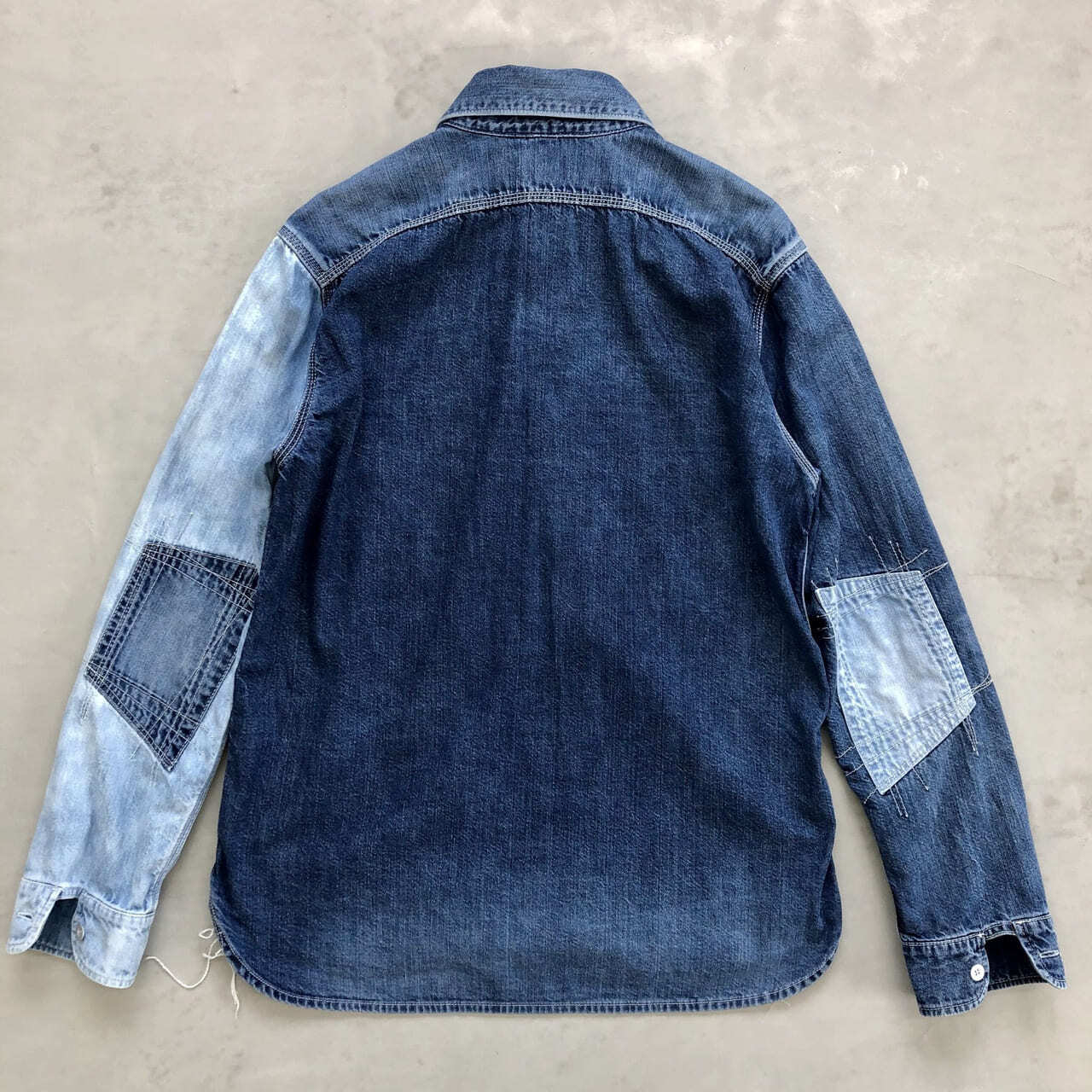 DENIM COMBI SHIRT ［bi-color ver］