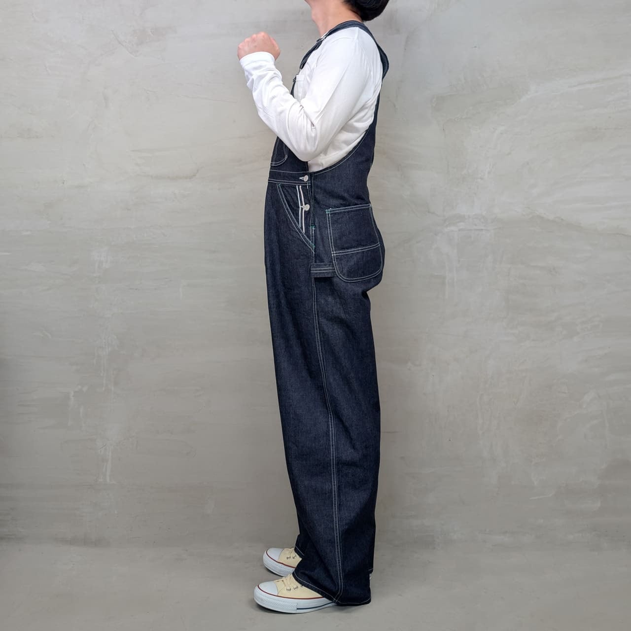 DENIM OVERALL OW