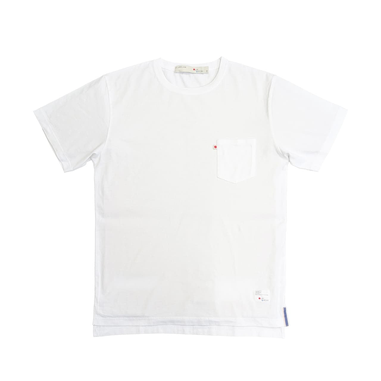 PLAIN T-SHIRT［STEP］/ WHITE