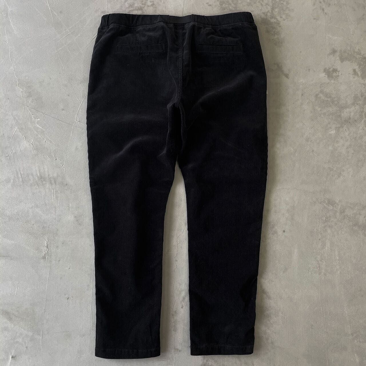STRETCH CORDUROY CLIMBING PANTS / BLACK