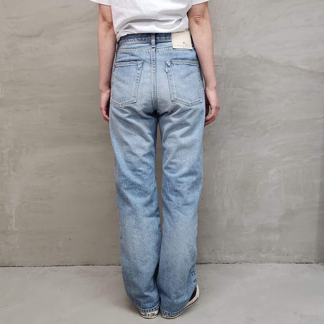 105XXA WIDE PANTS USED / L-INDIGO