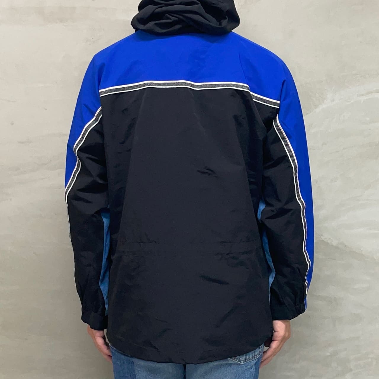 MOUNTAIN PARKA / BLACK×BLUE