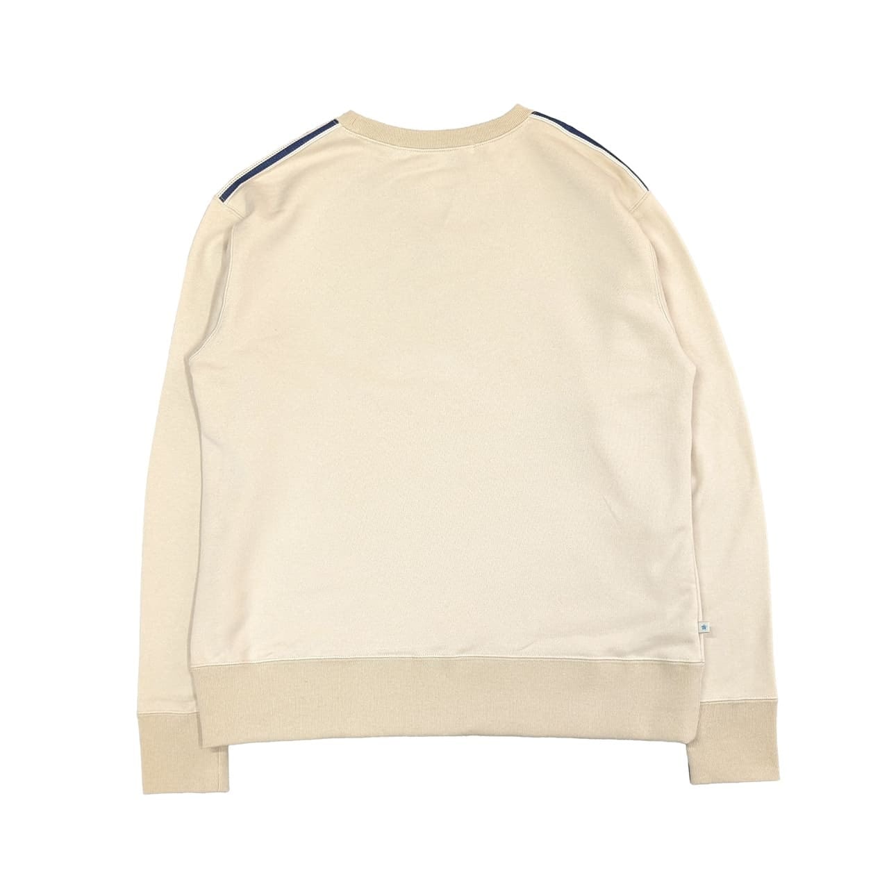 CLASSIC VINTAGE CREW NECK ""BLUE SAKURA LOGO"" / BEIGE