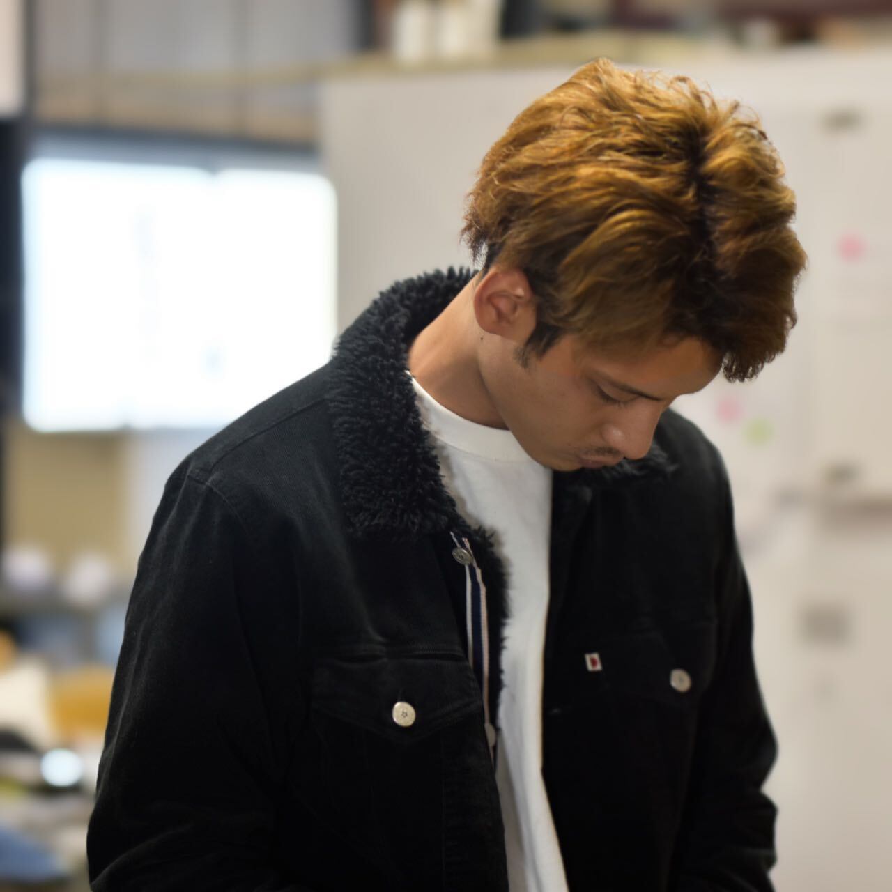 BOA CORDUROY 3rdtype JACKET / BLACK