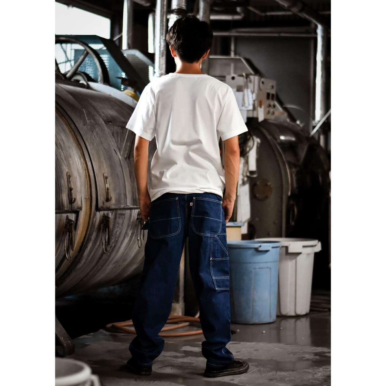 CARPENTER PANTS Ver.2 NANO MIST WASH / BLUE
