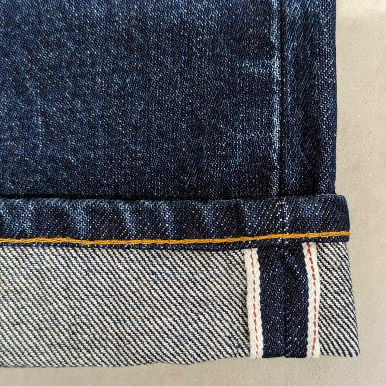 105XXA WIDE PANTS USED / INDIGO