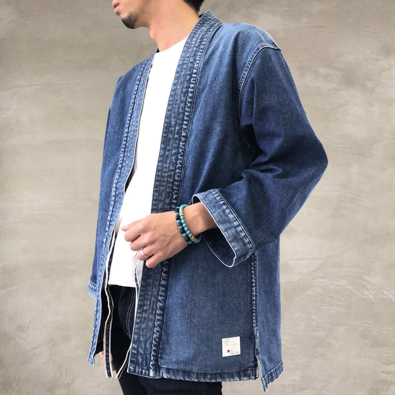 DENTO"" DENIM KIMONO JACKET ［LONG SLEEVE］