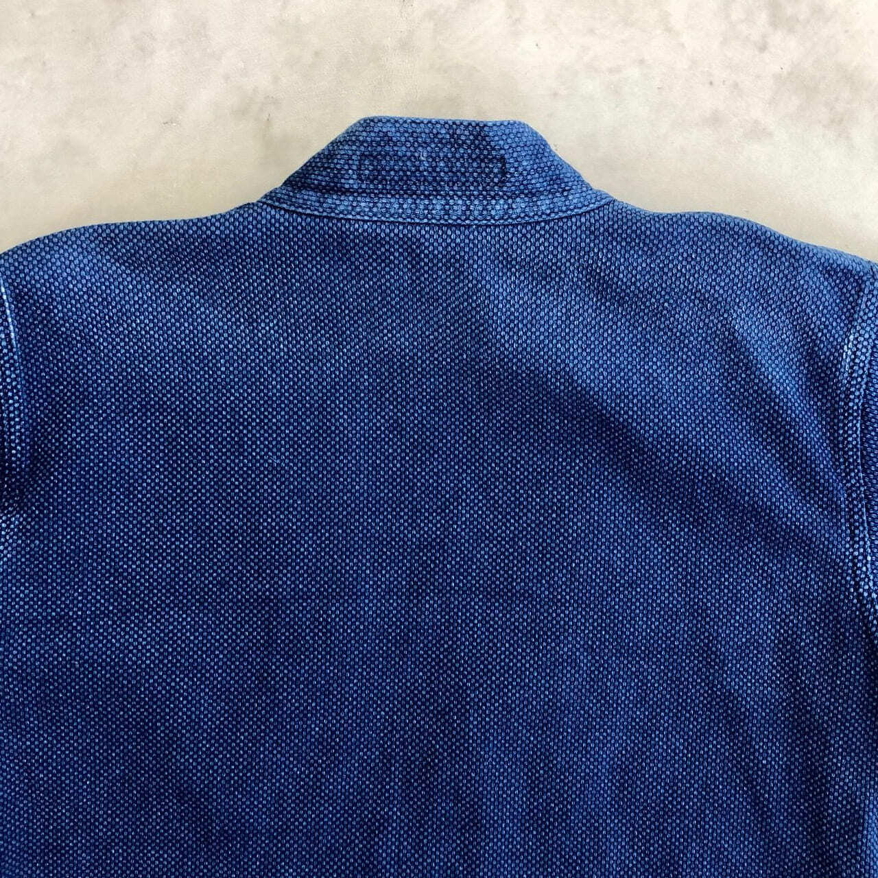 DENTO"" SASHIKO KIMONO JACKET ［LONG SLEEVE］ / INDIGO